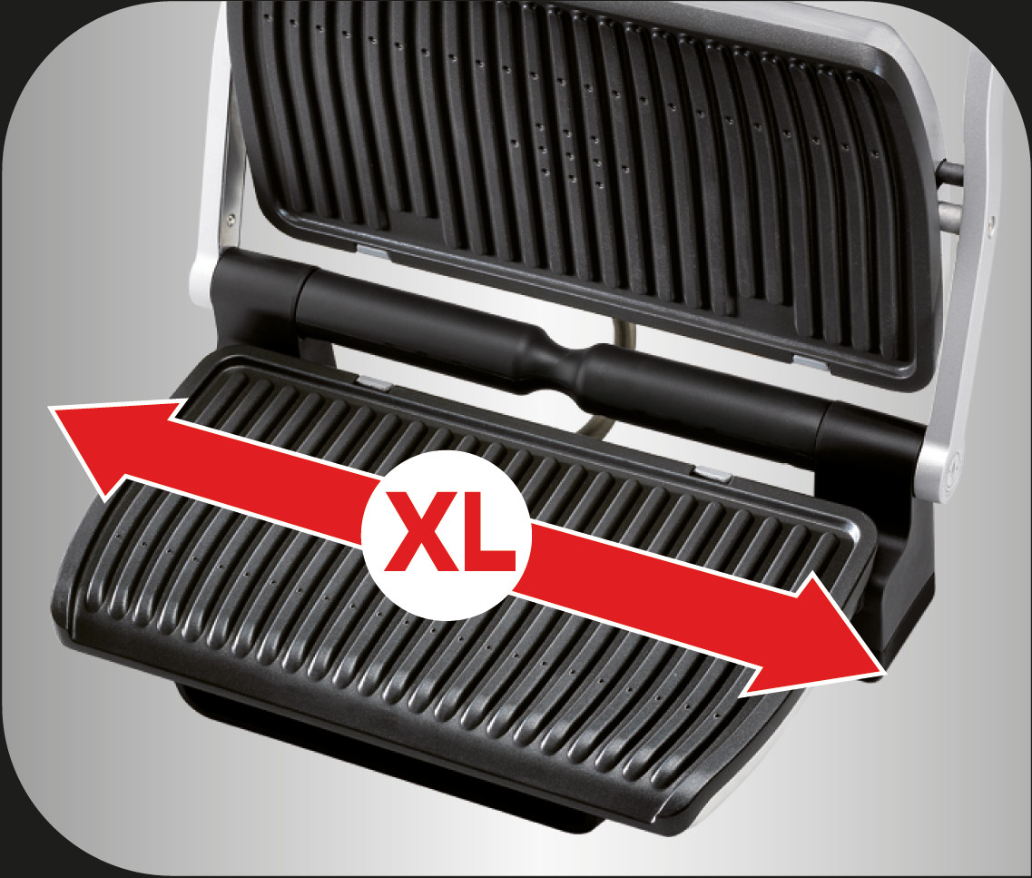 Tefal Optigrill+ XL GC722D34 s extra velkými deskami